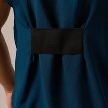 Load image into Gallery viewer,   ZERØ London - Close up, white mens zero waste vest designed &amp; made in London
